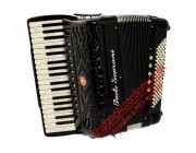 New Paolo Soprani Super 37 key 96 bass 4 voice Tone Chamber accordion.  Midi expansion available.